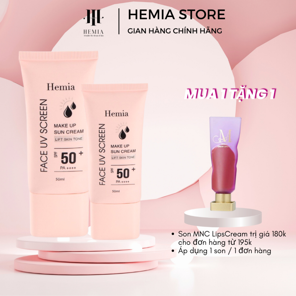 Face UV Screen Kem chống nắng Hemia -Kem Chống Nắng Hàn Quốc