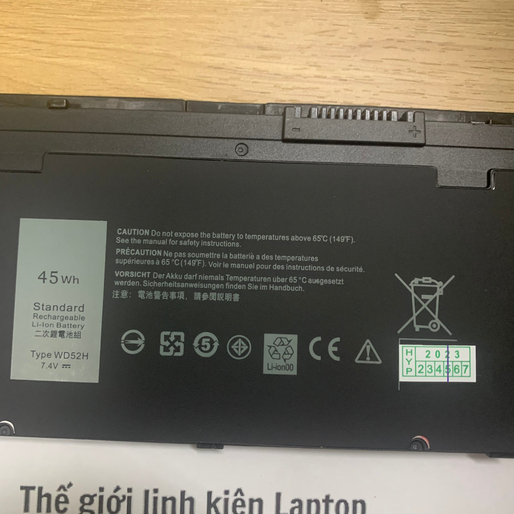 Pin laptop Dell Latitude 12 7000 E7240 E7250 – E7240 WD52H  – 4 CELL