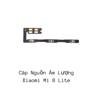 Cáp nguồn volum âm lượng xiaomi mi 8 lite