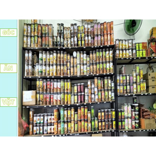 [GÓC ĂN VẶT] HẠT DẺ CƯỜI, ME LÀO, KẸO DÂU TÂY, DÂU TẦM, KẸO NHỘNG, GRANOLA, BẮP SẤY, KẸO SỎI, BẮP SẤY, RONG BIỂN KẸP HẠT