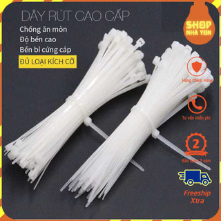 Dây rút nhựa bọc 60-80 sợi. 10cm,15cm,20cm,30cm