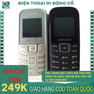 【HÀNG ĐÃ QUA SỬ DỤNG】Điện thoại cổ Samsung E1200 full phụ kiện - BH 12 tháng 1 đổi 1 trong 1 tháng đầu
