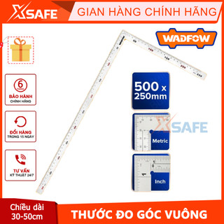Thước vuông Wadfow chiều dài 30-50cm chiều rộng 15-25cm thước góc vuông