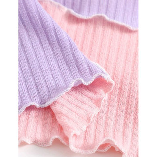 [ORDER SHEIN] Áo Dây Buộc Cổ Phối 2 Màu Pastel