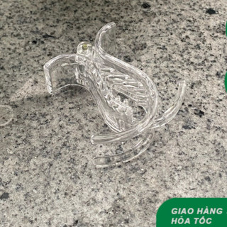 Kẹp tóc càng cua trong suốt 3 răng