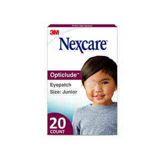 Combo 3 hộp băng dán mắt trẻ em 3M Nexcare 1537 cỡ bé, sản xuất Canada, 36 hộp/thùng