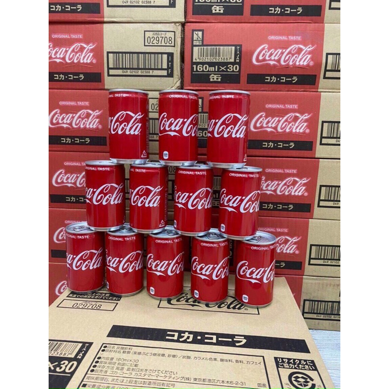🥤 Coca tươi Nhật thùng 30 lon date 06/2024