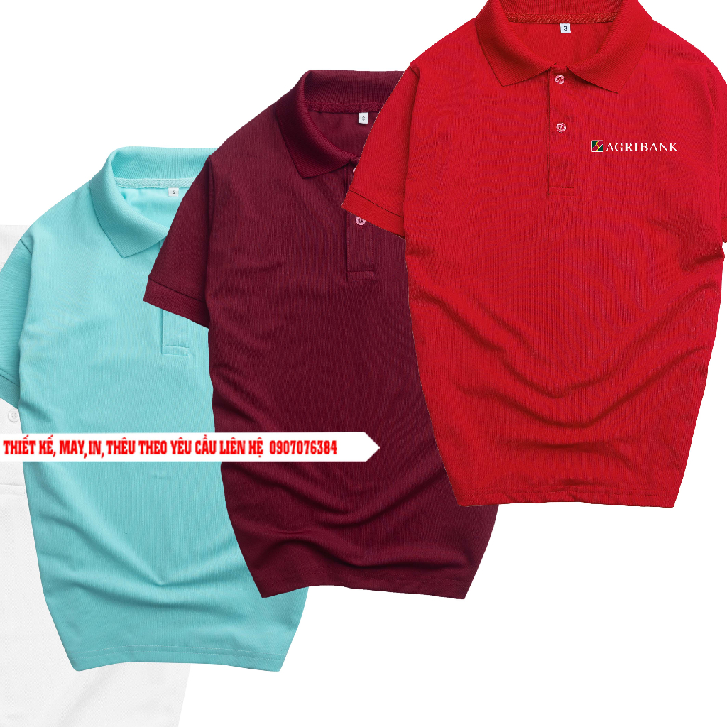 Áo thun đồng phục ngân hàng La ' House Uniform - AGribank