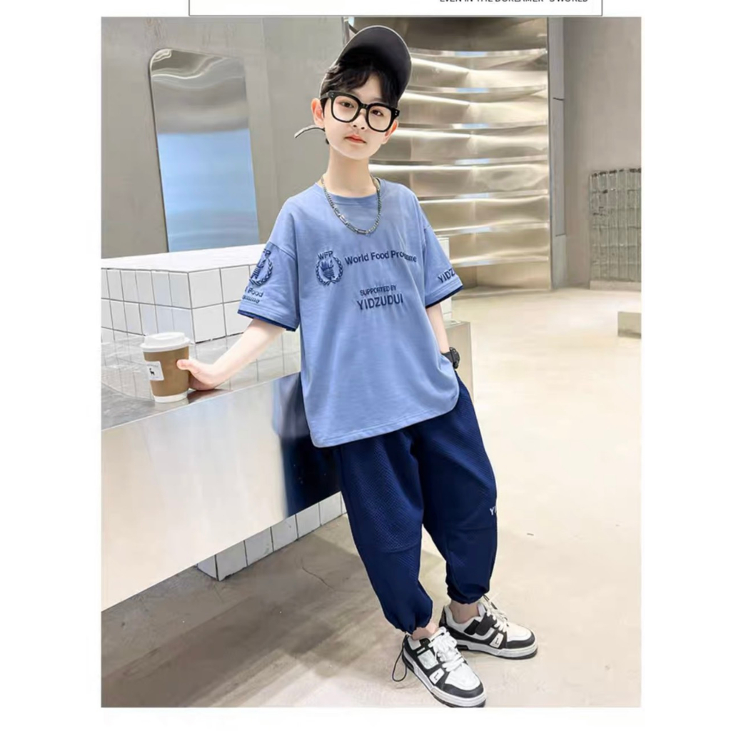 SÉT BỘ THUN BÉ TRAI QUẦN DÀI SIÊU COOL