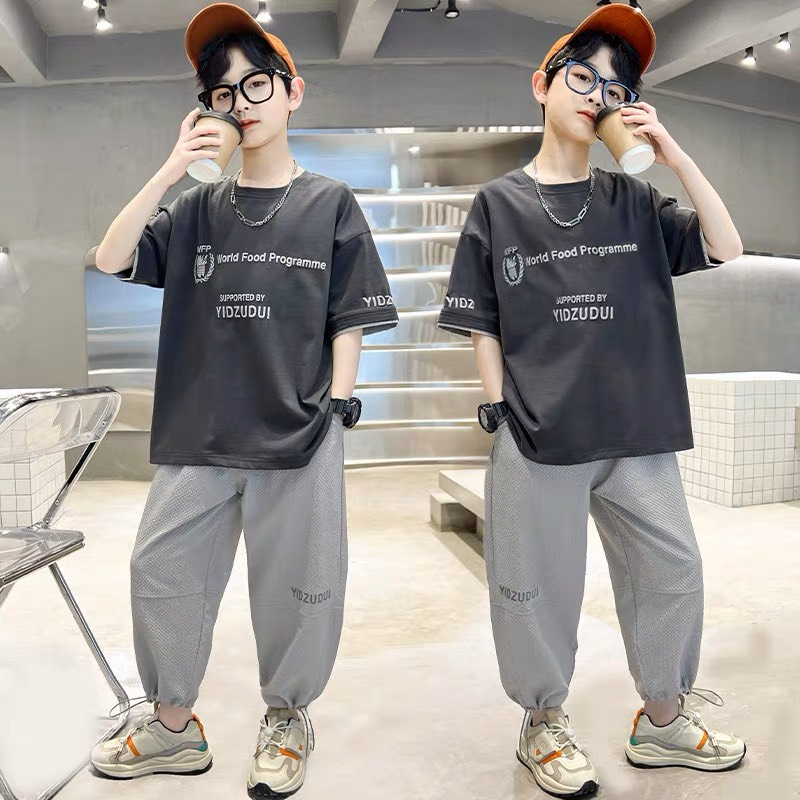 SÉT BỘ THUN BÉ TRAI QUẦN DÀI SIÊU COOL