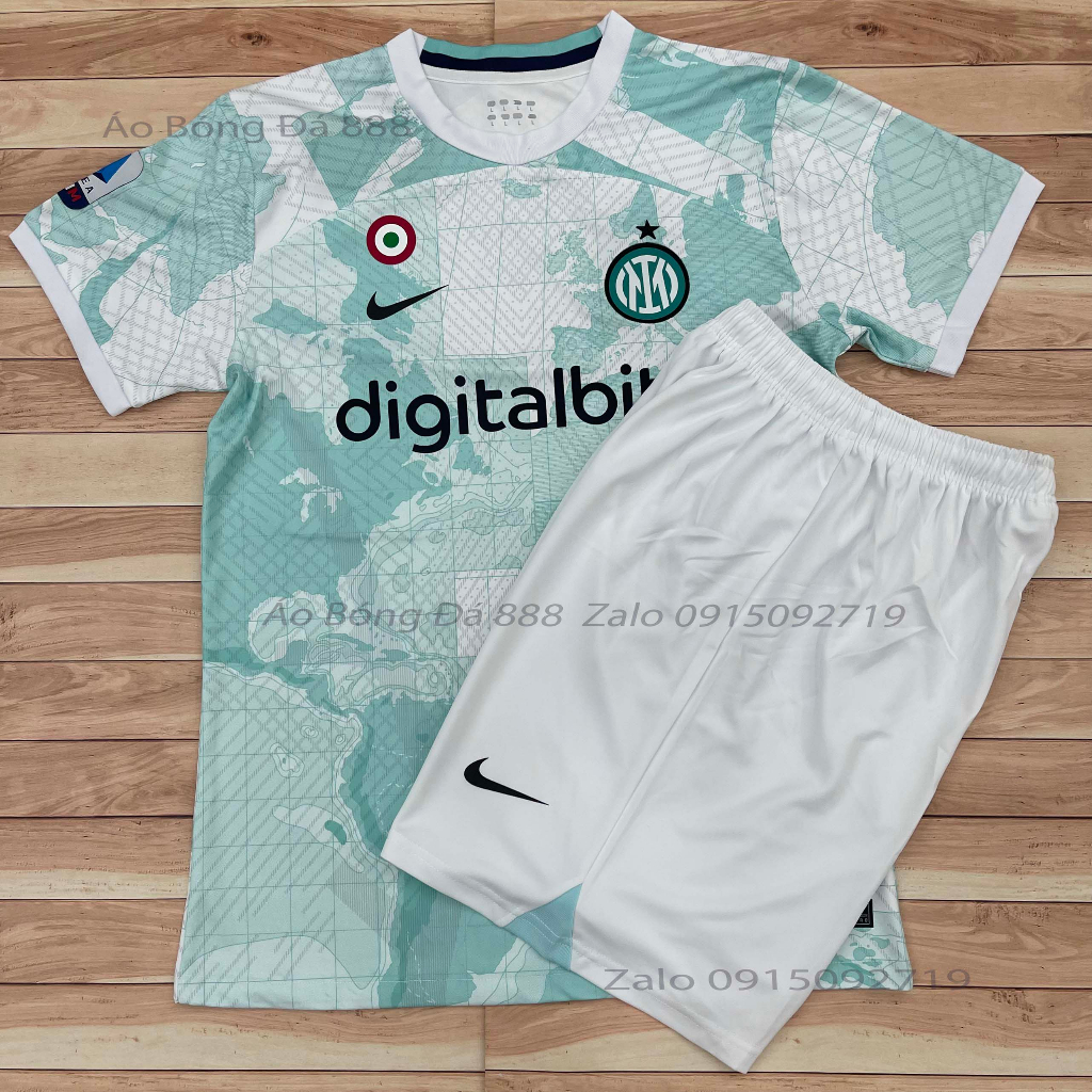 Áo Bóng Đá CLB Inter Milan Sân Nhà 2023 - Chuẩn Mẫu Thi Đấu - Vải Polyester Gai Thái Cao Cấp