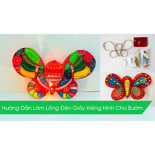 Bộ nguyên liệu lồng đền vẽ hình thú