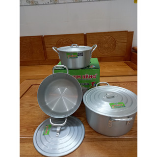 Bộ nồi Kim Hằng T3 nhỏ 16, 18, 20cm KHG0333