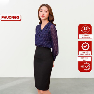 Chân váy bút chì PHUONGG chất vải Uni Hàn cao cấp đủ size 45-65kg