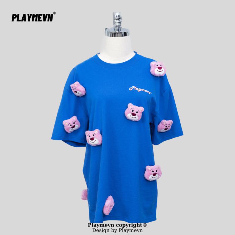 Áo Thun Playmevn Gấu Dâu Lotso