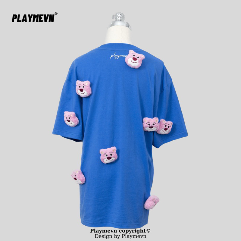 Áo Thun Playmevn Gấu Dâu Lotso