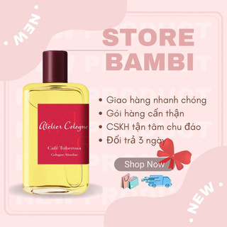 💖 𝘽𝘼𝙈𝘽𝙄 💖 Mẫu thử nước hoa Café Tuberosa Atelier Cologne