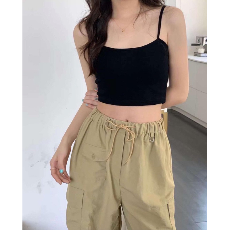 KAYY. Áo dây cotton liền mút _ A2641