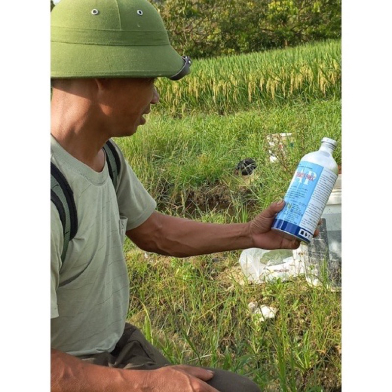 Thuốc Diệt Muỗi PERMETHRIN 50EC Chai Nhôm  1L, Dùng cho Gia Đình, Vườn Trại, Rầy rệp, sâu trên cây trồng