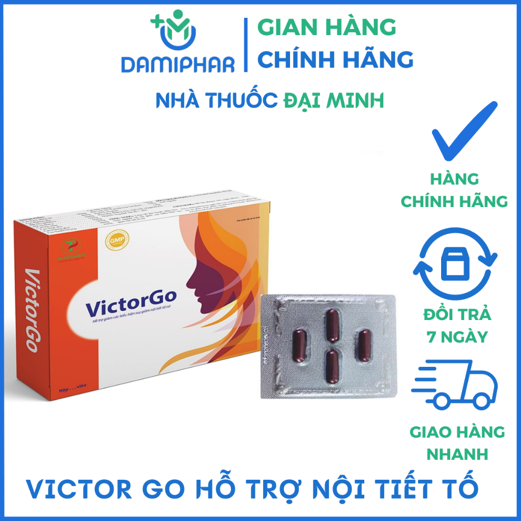 Victorgo - Giúp Bổ Khí Huyết, Điều Hòa Kinh Nguyệt