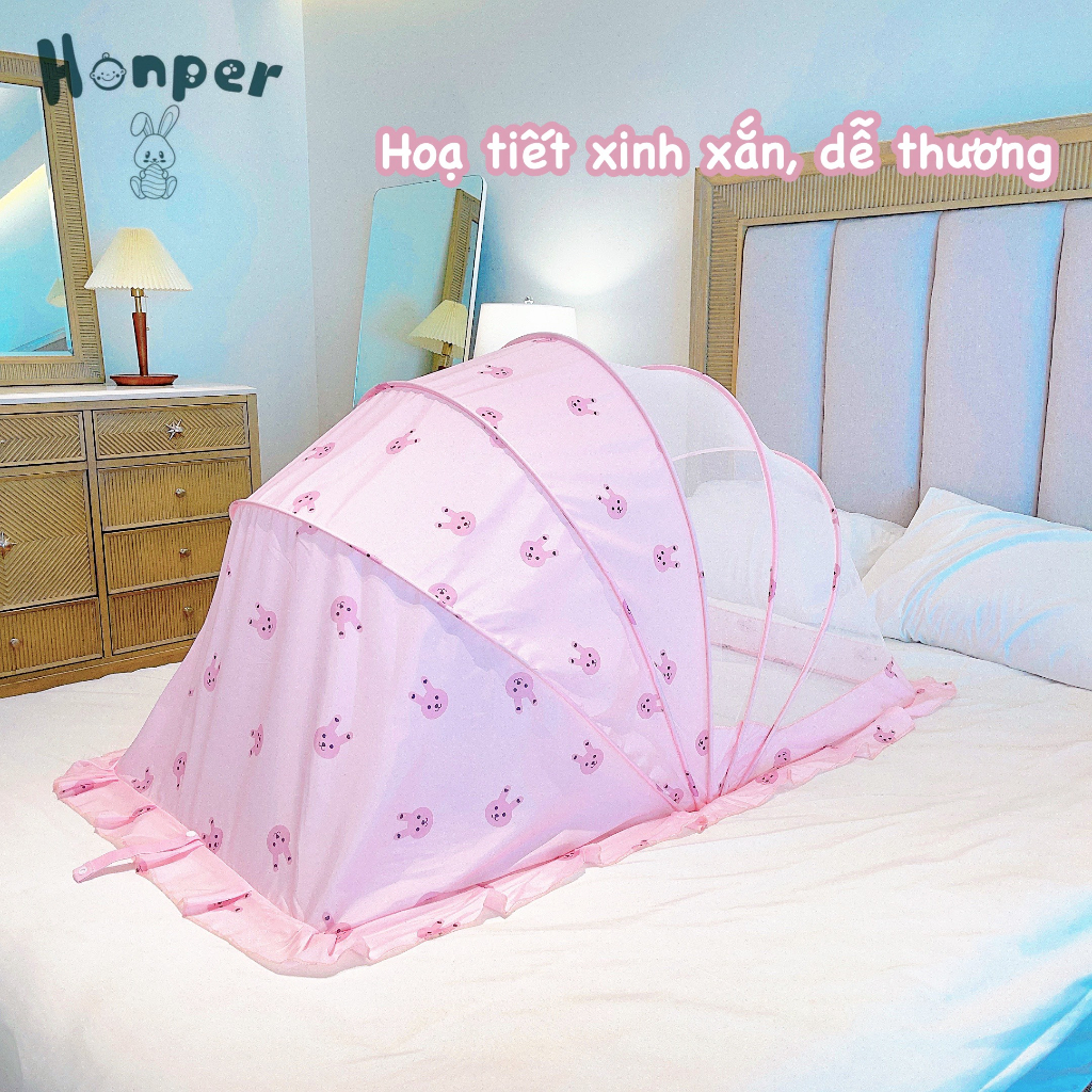 Màn chụp gấp gọn Honper cho bé phân phối chính hãng Bonbon Mart