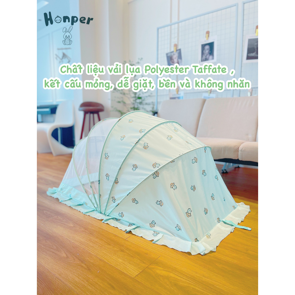 Màn chụp gấp gọn Honper cho bé phân phối chính hãng Bonbon Mart