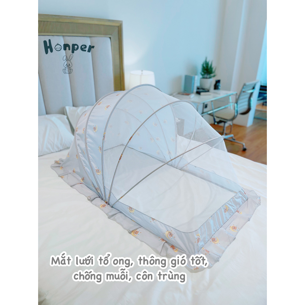 Màn chụp gấp gọn Honper cho bé phân phối chính hãng Bonbon Mart