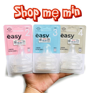 Núm ti bình sữa Grosmimi thay thế bình Grosmimi, moyuum, pigeon,các bình sữa cổ rộng,2 van thoát khí