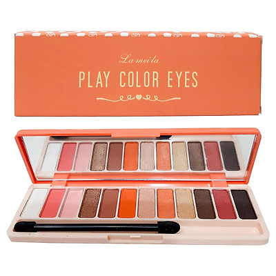 Bảng mắt nhũ 12 ô lì mịn siêu xinh Soft Eye Shadow bảng phấn mắt trang điểm mắt hot trend ZENTOP