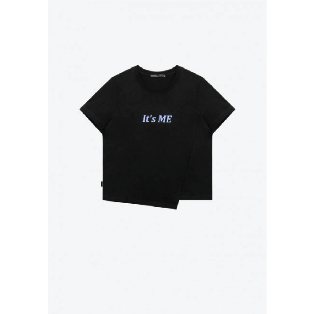 Áo Thun Nữ Lai Xéo Hình In - Sensibility T-shirt Collection For Women- LO23301103