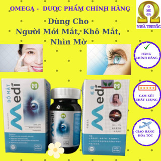 Bổ mắt medi - giúp đôi mắt sáng khỏe, làm giảm khô mắt, mỏi mắt