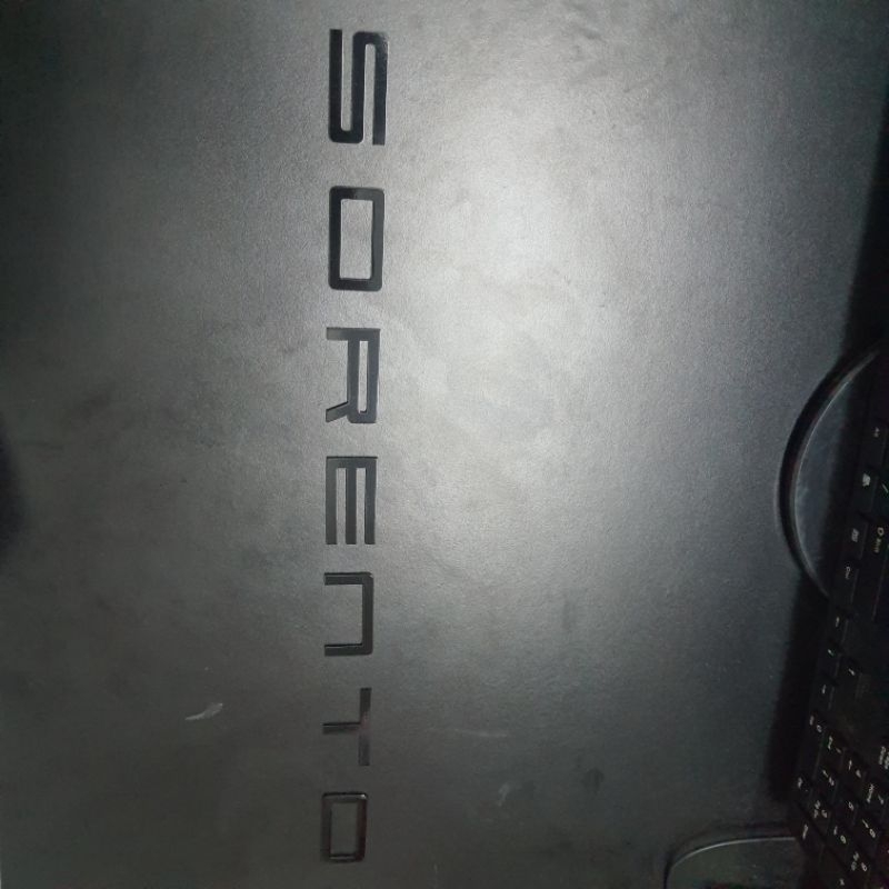 Chữ sorento phong cách porsche