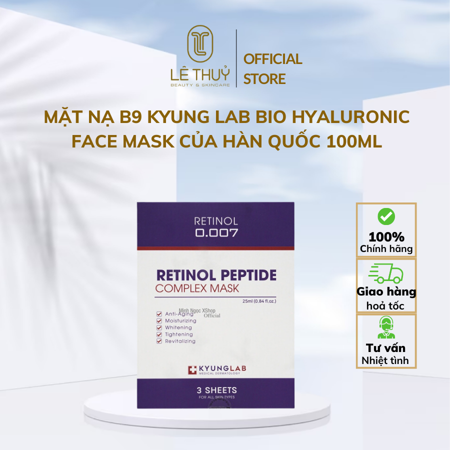 Mặt nạ Retinol KyungLab Peptide Complex Mask_ Lê thuỷ cosmetic