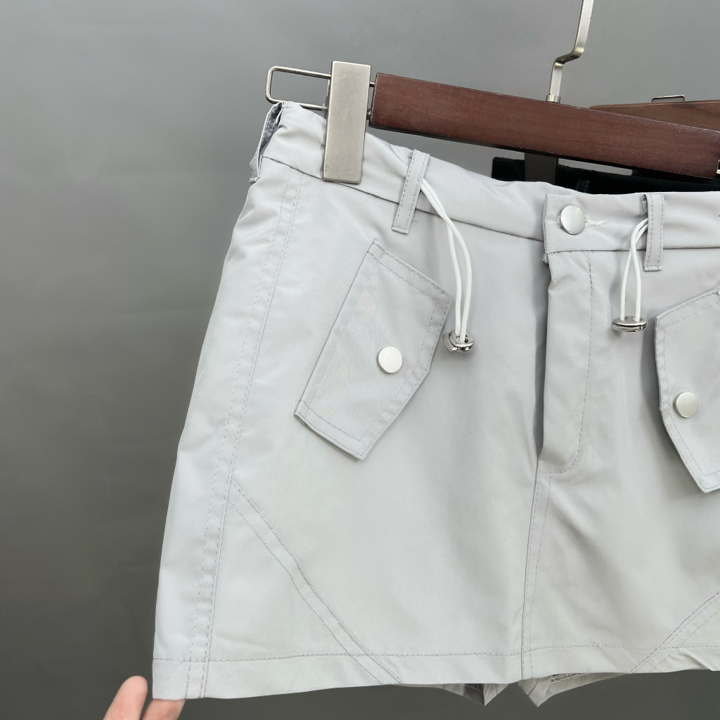 Chân váy kaki túi hộp mẫu mới 2023