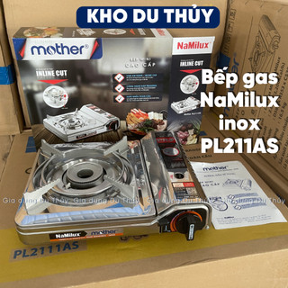 Bếp Ga Mini Dùng Cho Du Lịch, Dã Ngoại Namilux PL2111AS Cao Cấp Hiện Đại Có Van An Toàn 2S, Kiểu Dáng Nhỏ Gọn Tiện Dụng