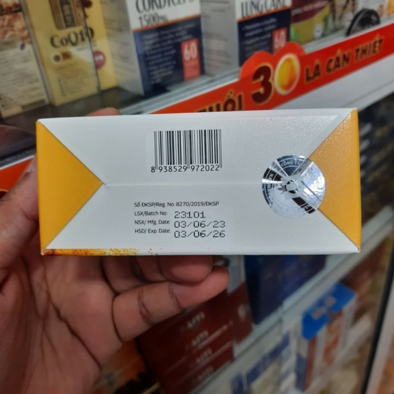 ✅ Viên sủi nghệ nano SCURMA FIZZY
