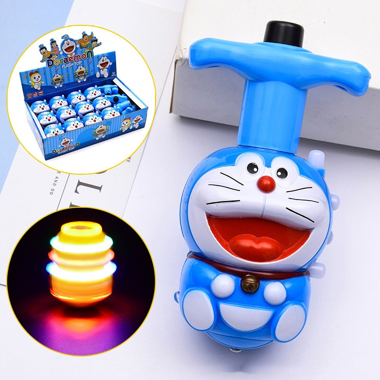 Đồ Chơi Cù Bóng Quay Phát Sáng Có Đèn Nhạc  Nhiều Màu Cho Bé