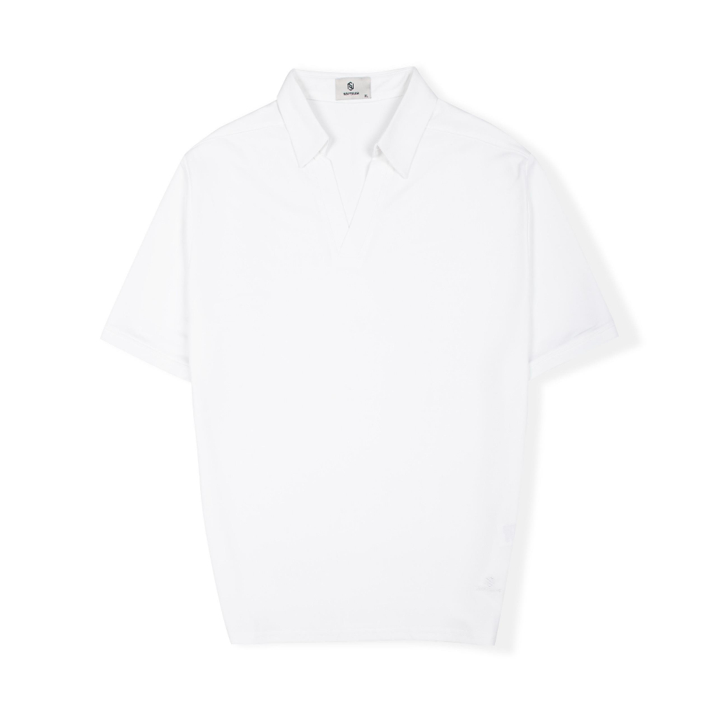 BIGSIZE NAM 80-140KG ÁO POLO CỔ V BASIC 2BIG NAVY STAR