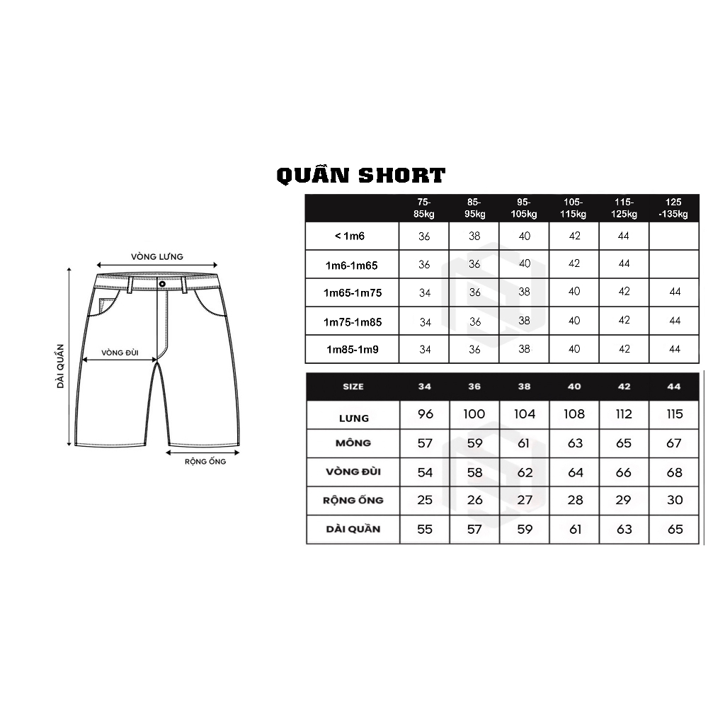 BIGSIZE NAM 80-140KG SHORT JEAN ĐEN  2BIG NAVY STAR