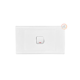 [CHÍNH HÃNG] Mặt 1,2,3 hạt công tắc LiOA (âm tường + lắp nổi)
