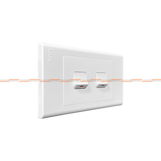 [CHÍNH HÃNG] Mặt 1,2,3 hạt công tắc LiOA (âm tường + lắp nổi)