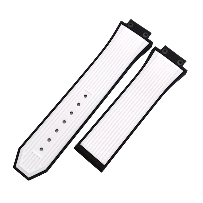 Dây Cao su cho đồng hồ Hanboro/hb 28x22x17mm - Size nam