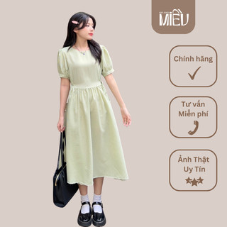 Đầm lọ lem Miều thắt nơ eo Kimi Miều Est.2013
