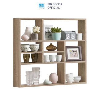 Kệ Gỗ Treo Tường Đơn Giản Chữ Nhật SIB DECOR - KT202