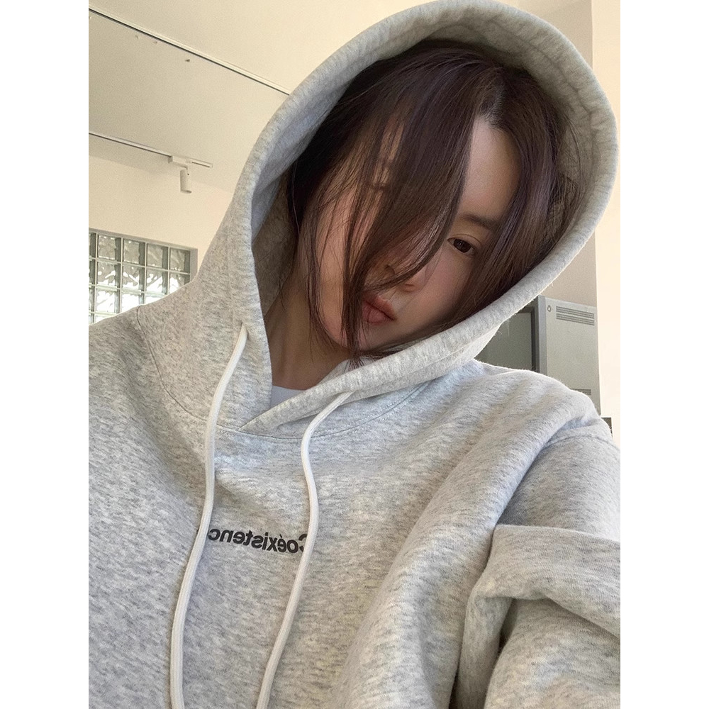 Áo Hoodie Local Brand Nỉ Bông Thu Đông " Coéxistence " Unisex Nam Nữ Ulzzang