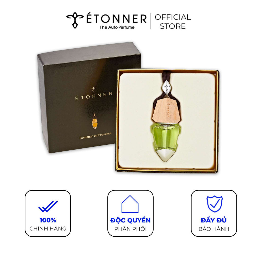 Nước hoa treo xe ô tô Cao Cấp Chính Hãng Etonner khử mùi ô tô Romance in Provence F1411