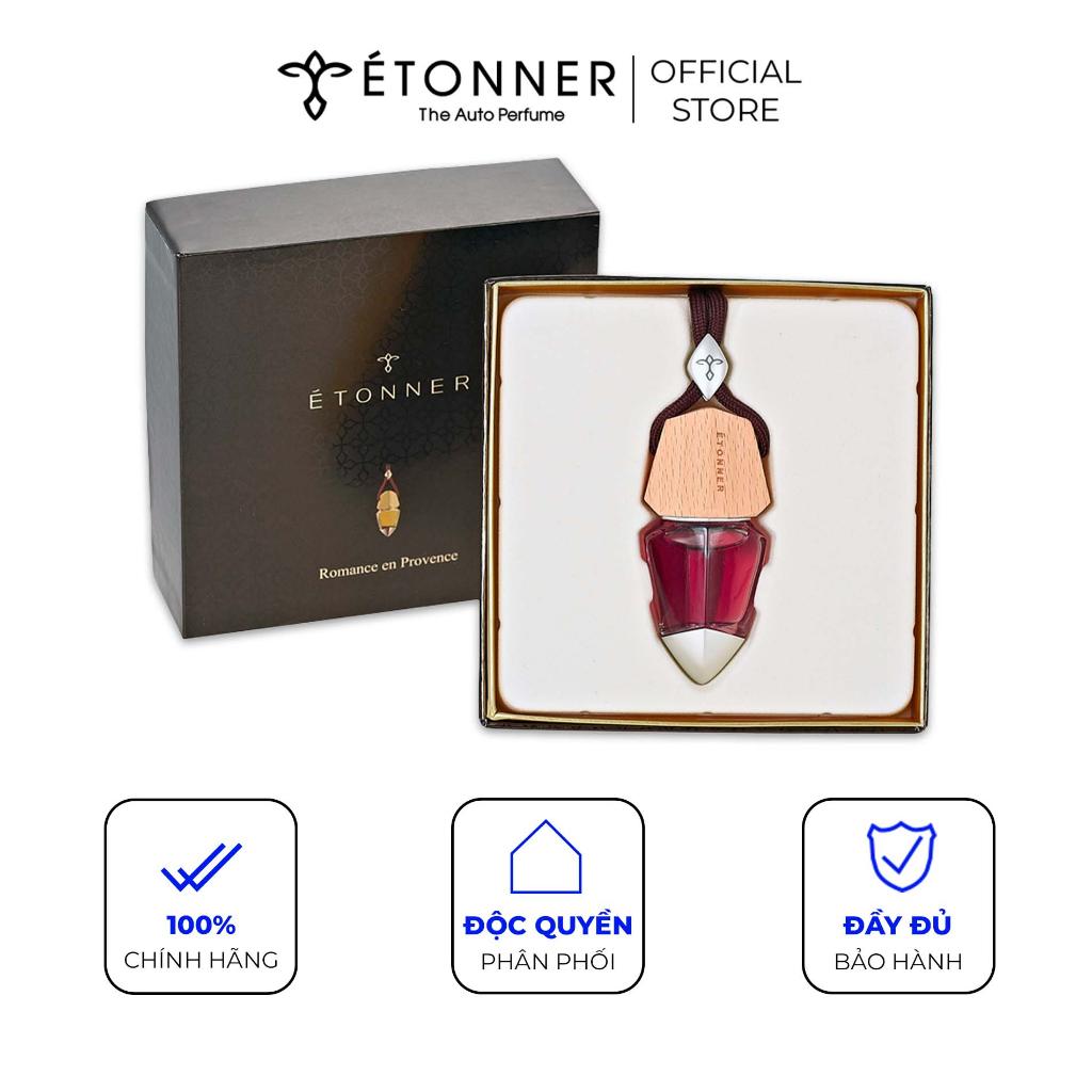 Nước hoa treo xe ô tô Cao Cấp Chính Hãng Etonner khử mùi ô tô Romance in Provence F1411