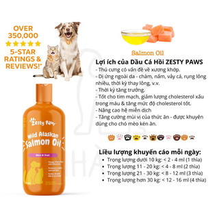 DẦU CÁ SIÊU DƯỠNG LÔNG, NGĂN NGỪA RỤNG LÔNG CHO CHÓ MÈO 100ml
