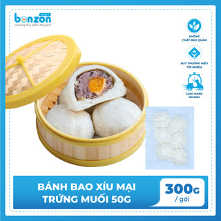 Bonzon - Bánh bao xíu mại trứng muối 300g