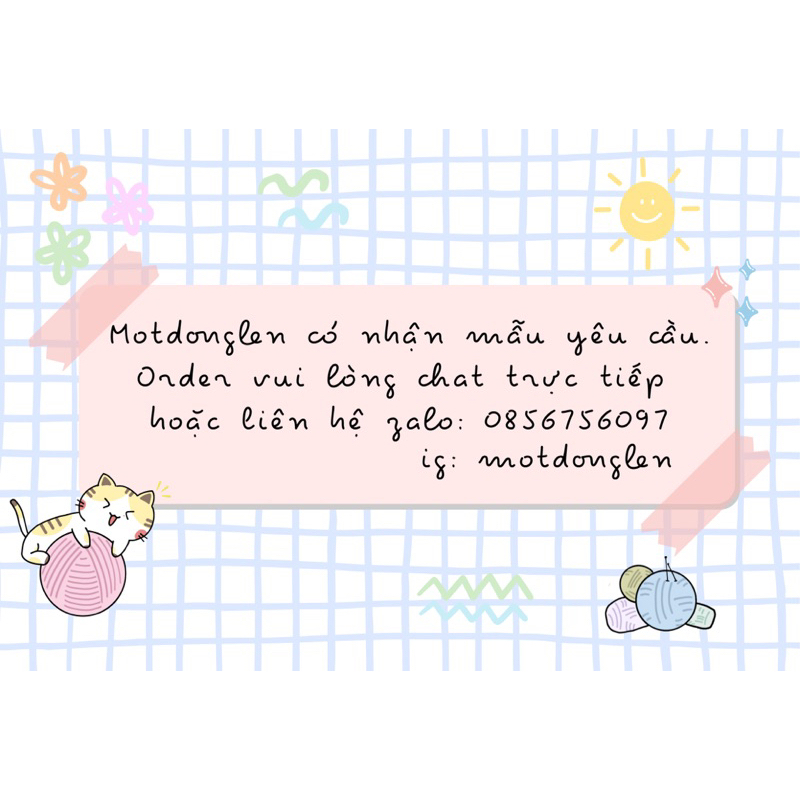 Ếch xinh móc len handmade